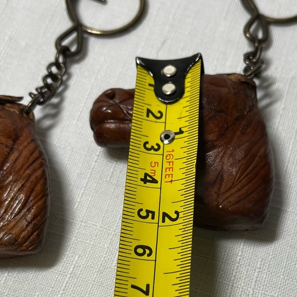 Leather Horse keychains. Set of two. Unique! - Picture 3 of 4